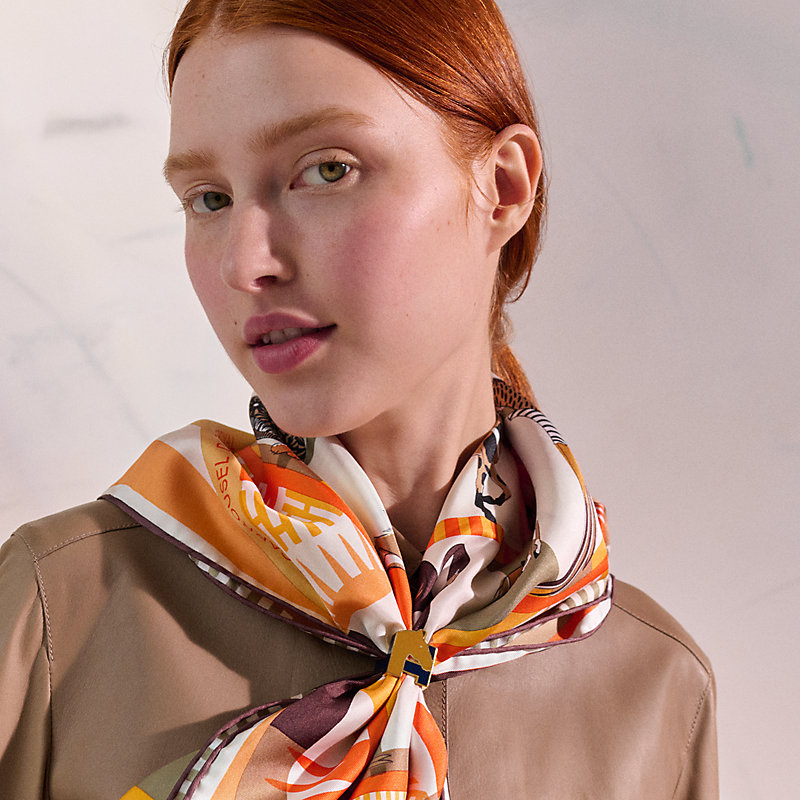 H Cheval scarf ring | Hermès USA